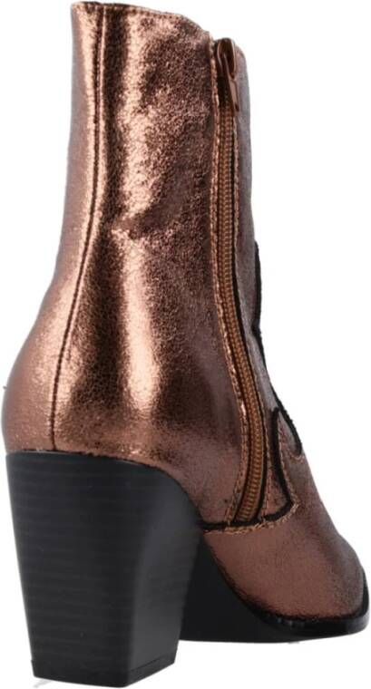 la strada Cowboy Boots Brown Dames