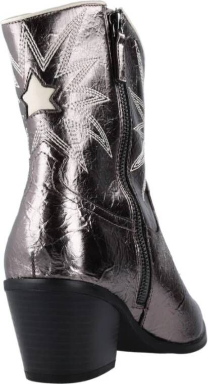 la strada Cowboy Boots Gray Dames