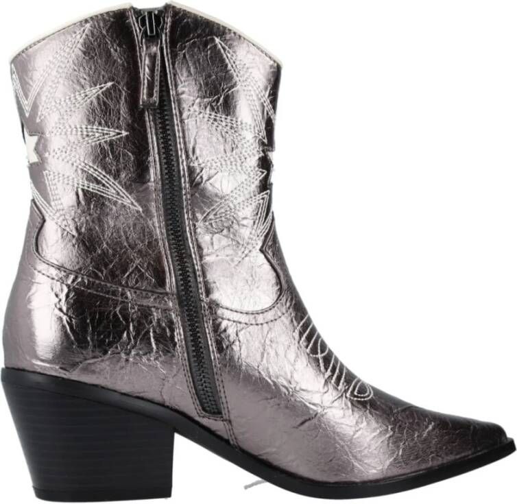 la strada Cowboy Boots Gray Dames