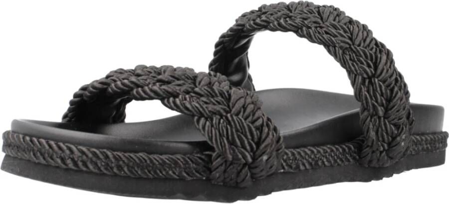 la strada Flip Flops Black Dames