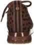 La strada Gebreide Luipaard Sportieve Sneakers Brown Dames - Thumbnail 10