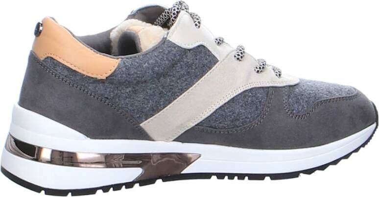 la strada Grijze Urban Sneakers Gray Dames