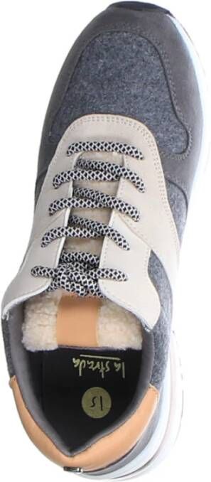 la strada Grijze Urban Sneakers Gray Dames