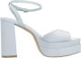 La strada Stijlvolle Gesp Hoge Hak Sandalen Blue Dames - Thumbnail 7