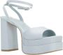 La strada Stijlvolle Gesp Hoge Hak Sandalen Blue Dames - Thumbnail 8