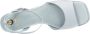 La strada Stijlvolle Gesp Hoge Hak Sandalen Blue Dames - Thumbnail 10