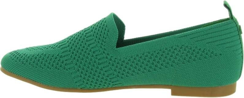 la strada Klassieke Loafer Schoenen Green Dames