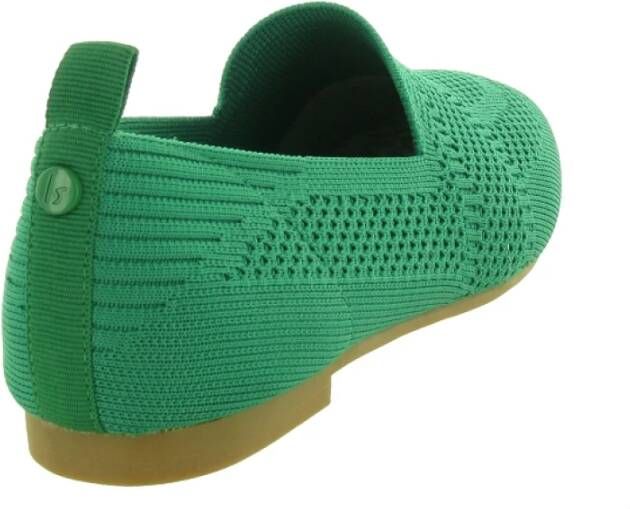 la strada Klassieke Loafer Schoenen Green Dames