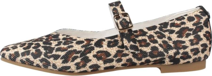 la strada Stijlvolle Balletflats voor Vrouwen Beige Dames