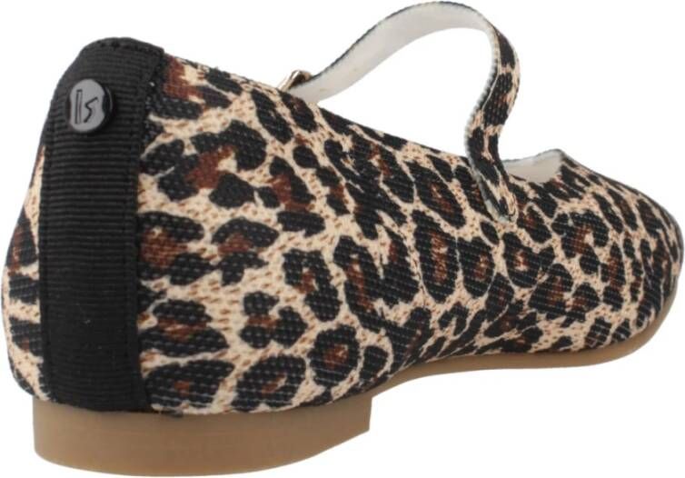 la strada Stijlvolle Balletflats voor Vrouwen Beige Dames