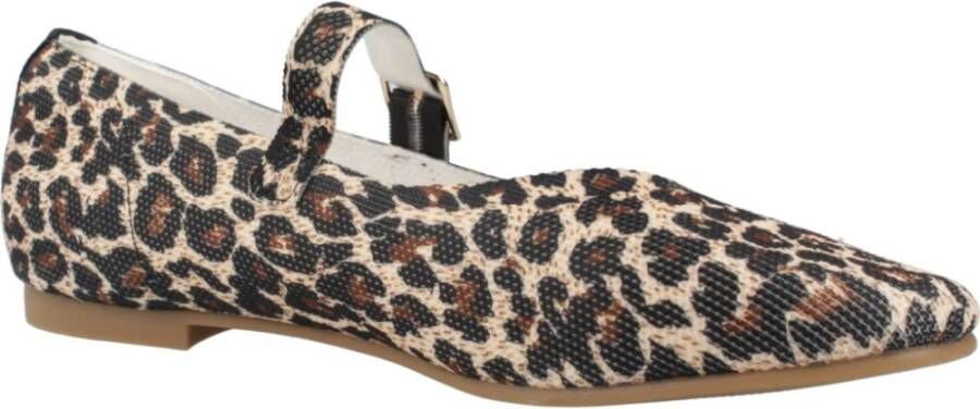 la strada Stijlvolle Balletflats voor Vrouwen Beige Dames