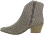 La strada Zilveren Raffia Westernlaarzen Gray Dames - Thumbnail 10
