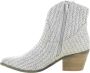 La strada Zilveren Raffia Westernlaarzen Gray Dames - Thumbnail 17