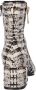 La strada Tweed enkellaarsje in ecru zwart Multicolor Dames - Thumbnail 4