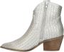 La strada Zilveren Raffia Westernlaarzen Gray Dames - Thumbnail 6