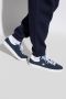 Lacoste Premium Baseshot Leren Sneakers Blauw Wit Multicolor Heren - Thumbnail 11