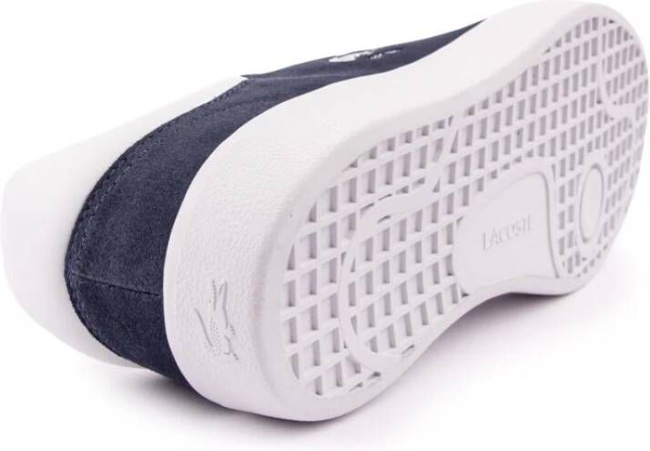 Lacoste Baseshot Trainers Blue Heren