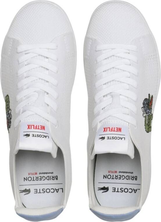 Lacoste Bridgerton Carnaby Logo Sneakers White Dames