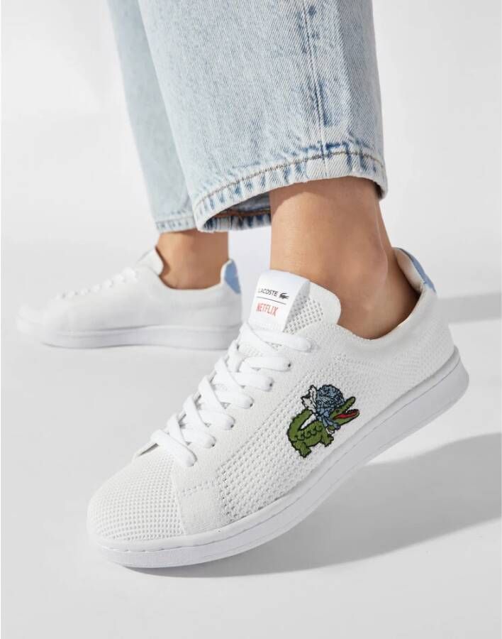 Lacoste Bridgerton Carnaby Logo Sneakers White Dames