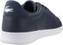Lacoste CARNABY SET 224 1 SMA Heren Sneakers Donkerblauw Wit - Thumbnail 8