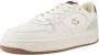 Lacoste L001 Heren Schoenen Wit Maat: 40.5 Suède Foot Locker - Thumbnail 5