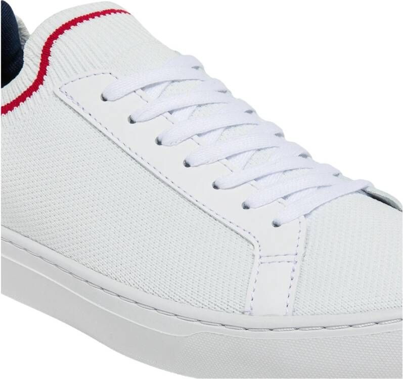 Lacoste Comfortabele Slip-On Sneakers met Elastische Veters White Heren