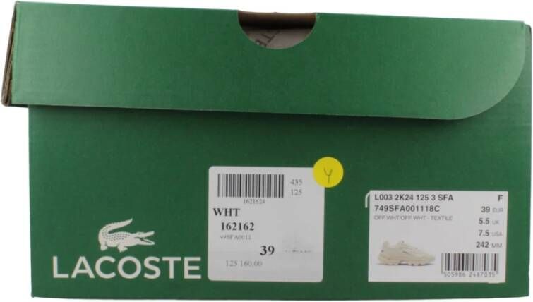 Lacoste Dames Sneakers White Dames