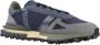 Lacoste Lage Sneakers Elite Active 125 2 SMA Navy Khaki - Thumbnail 7