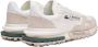 Lacoste Lage Sneakers Elite Active 223 1 SMA White Dark Green - Thumbnail 8