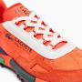 Lacoste Elite Active Textiel Oranje & DK Groene Sneakers Oranje Heren - Thumbnail 7