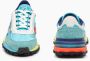 Lacoste Elite Active Textiel Turquoise Sneakers Blauw Heren - Thumbnail 5