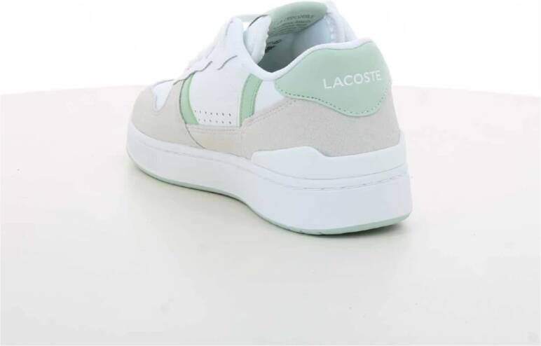 Lacoste Groene Damesschoen T-Clip SET White Dames