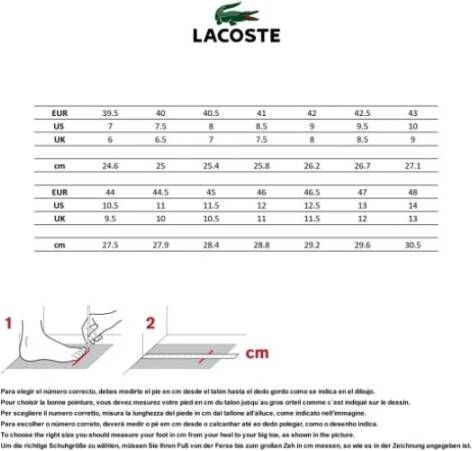 Lacoste Groene Neo Shot Sneakers