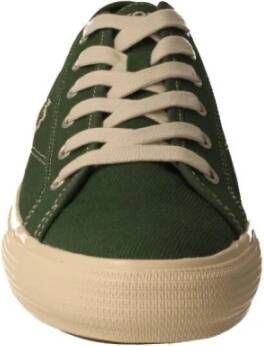 Lacoste Groene textiel sportschoenen Green Heren