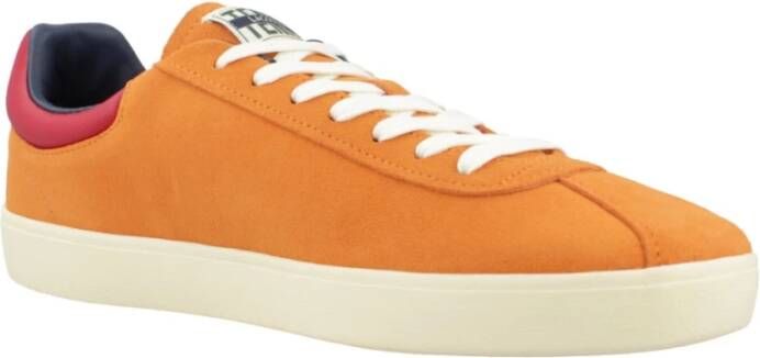 Lacoste Heren Baseshot Sneakers Orange Heren