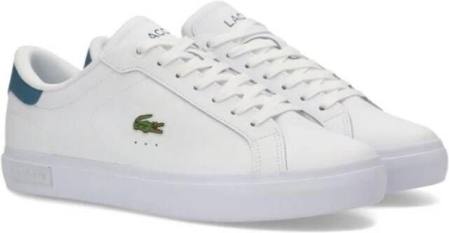Lacoste Heren Powercourt Leren Sneakers