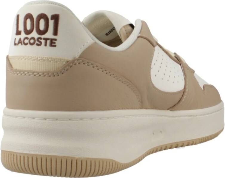 Lacoste Heren Sneakers Set in Klassieke Stijl Brown Heren
