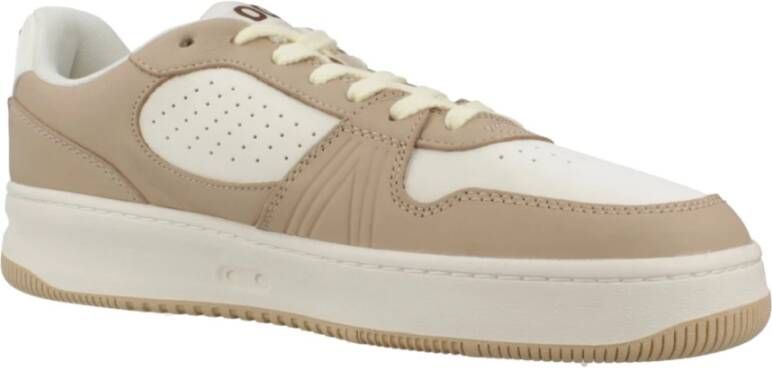 Lacoste Heren Sneakers Set in Klassieke Stijl Brown Heren