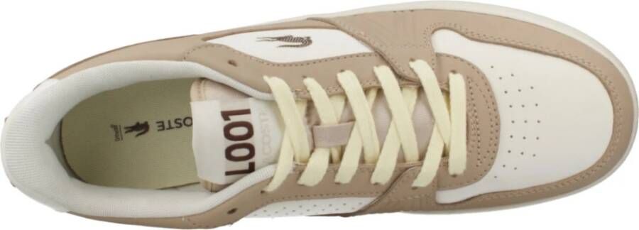 Lacoste Heren Sneakers Set in Klassieke Stijl Brown Heren
