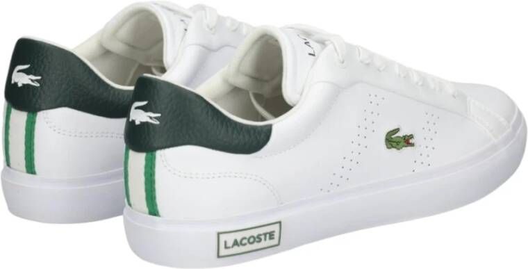 Lacoste Klassieke Casual Sneakers Powercourt 2.0 White Heren