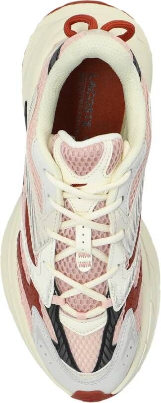 Lacoste dames sneaker Neo Shot D leder en mesh roze - Foto 3