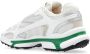 Lacoste Wit Groen Leren Sneakers White Dames - Thumbnail 12