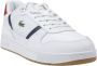Lacoste Witte leren lage sneakers met rubberen zool White Heren - Thumbnail 13