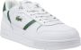 Lacoste T-clip Heren Schoenen Wit Maat: 40.5 Leer Foot Locker - Thumbnail 10