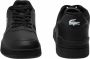 Lacoste T-Clip Set 224 Heren Sneakers Schoenen Leer Zwart 748SMA003102H - Thumbnail 9