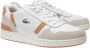 Lacoste T-clip Sneakers Schoenen wht lt brw maat: 42.5 beschikbare maaten:41 42.5 43 44.5 45 46 - Thumbnail 8