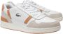 Lacoste T-clip Sneakers Schoenen wht lt brw maat: 42.5 beschikbare maaten:41 42.5 43 44.5 45 46 - Thumbnail 5