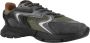 Lacoste L003 NEO 224 1 SMA Heren Sneakers Donkergroen Zwart - Thumbnail 13