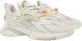 Lacoste Sneakers van een mix van leer en textiel met vetersluiting - Thumbnail 11