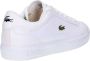 Lacoste Powercourt 0721 1 Suj (gs) Basketball Schoenen white white maat: 37 beschikbare maaten:35 36 37 38 39 - Thumbnail 7